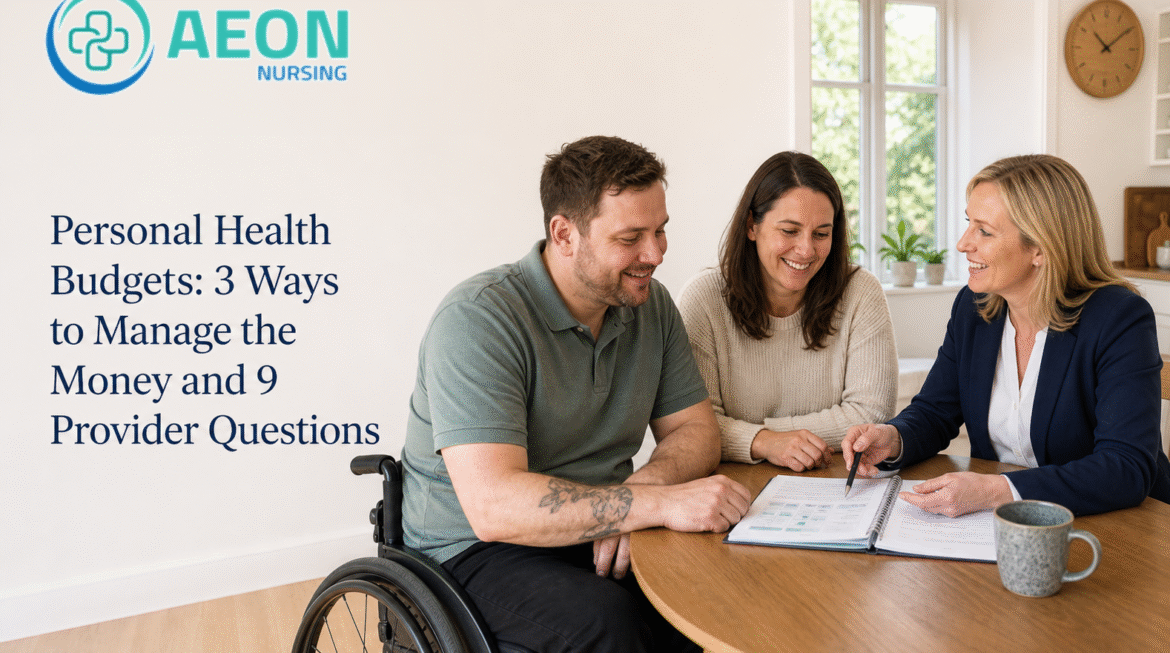 Personal Health Budgets: 3 Ways to Manage the Money and 9 Provider Questions