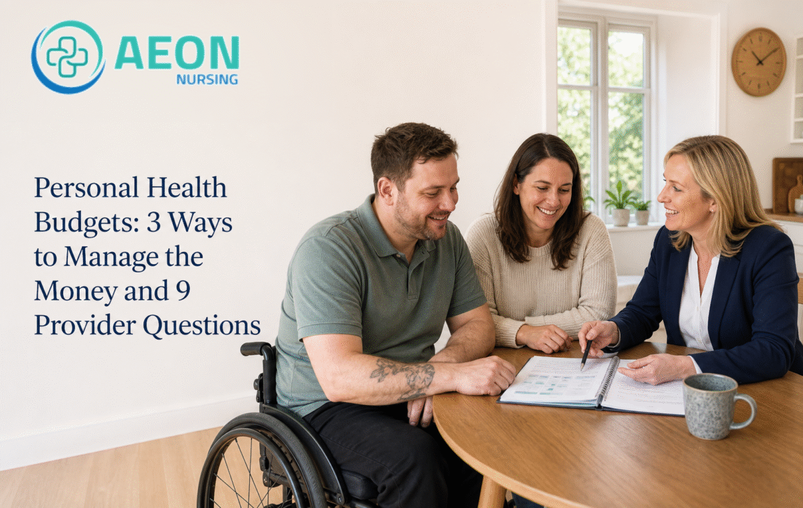 Personal Health Budgets: 3 Ways to Manage the Money and 9 Provider Questions