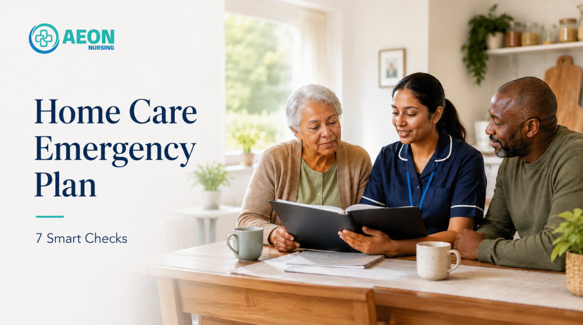 Home Care Emergency Plan: 7 Smart Checks